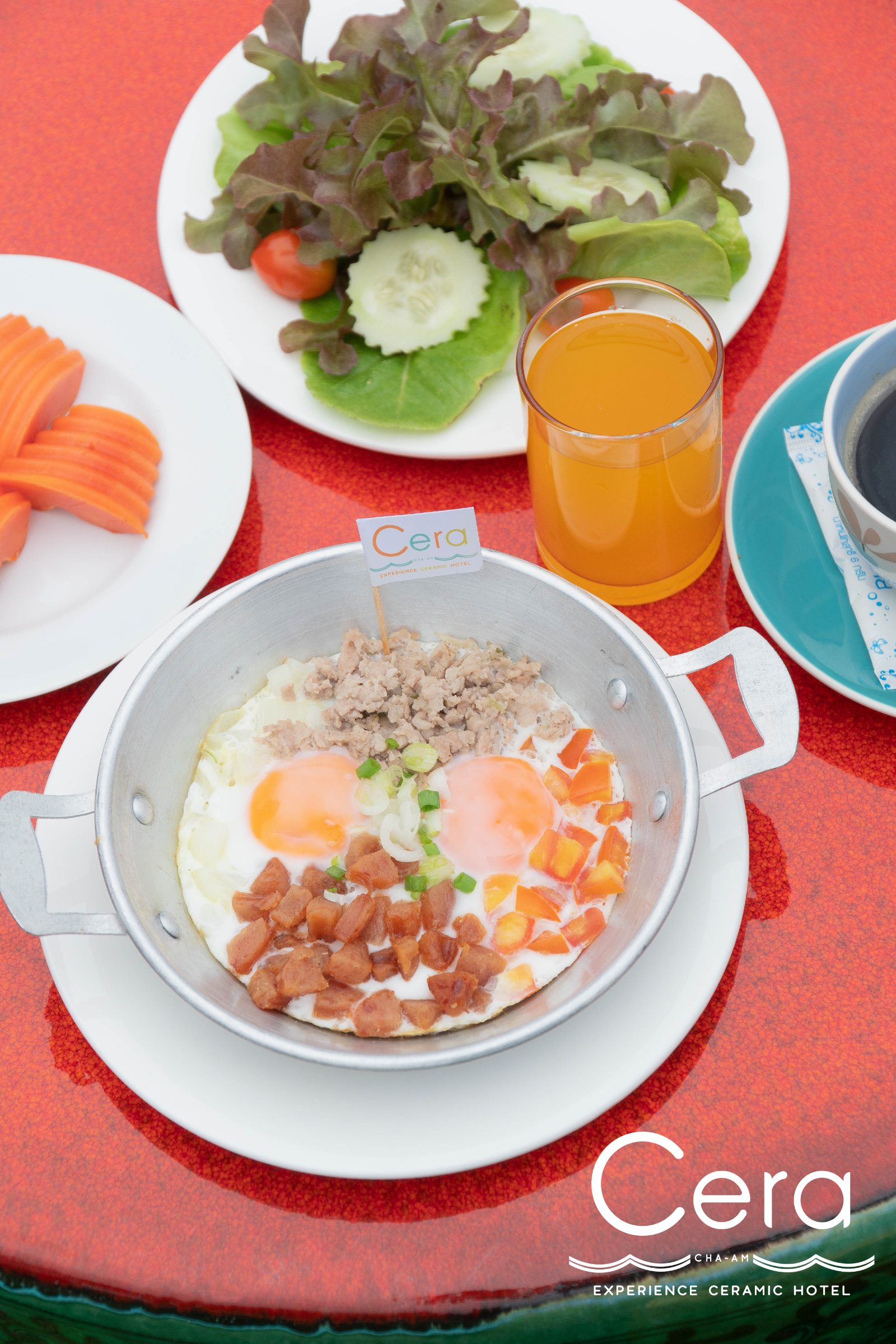 Breakfast at Cera Cha-am